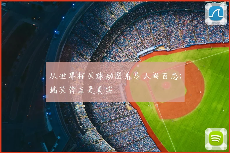 从世界杯买球动图看尽人间百态：搞笑背后是真实